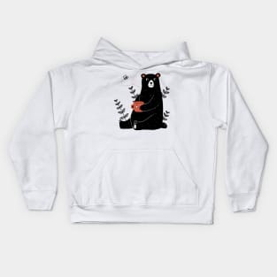 Sugar-sweet bear Kids Hoodie